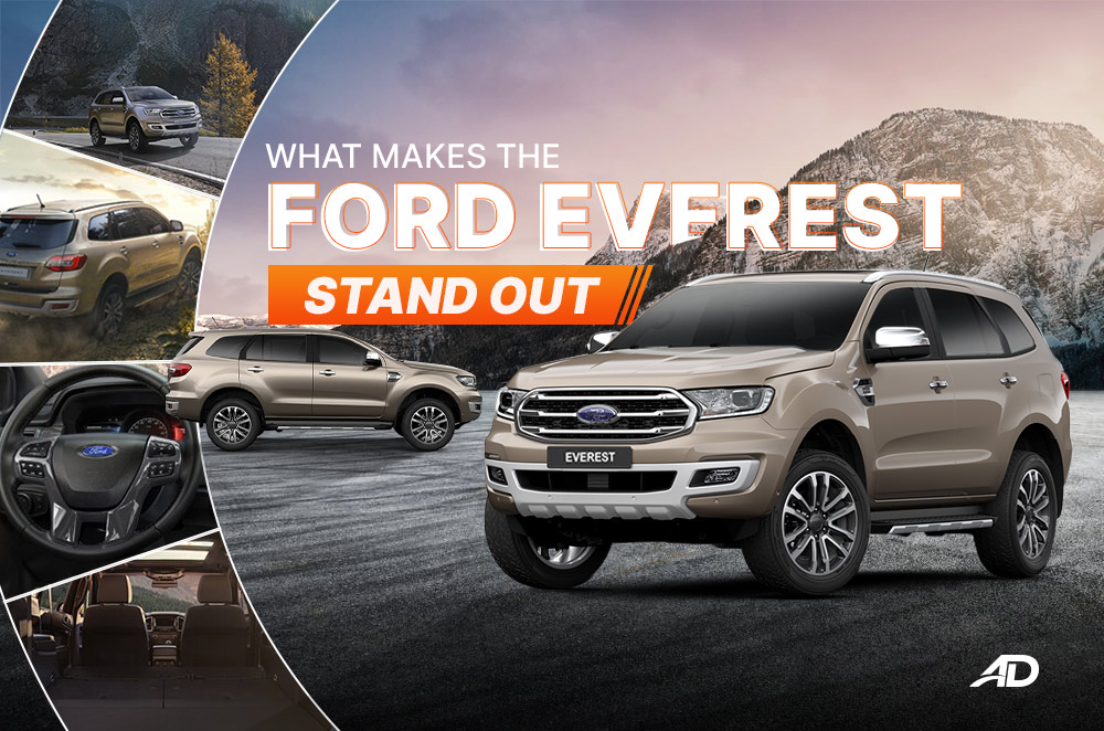 What makes the Ford Everest stand out in the Philippines