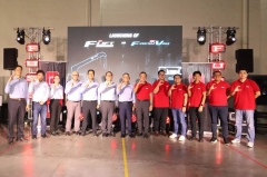 Fuso Philippines and Centro Manufacturing launch the new Canter F-Lift Crane Truck and F-Resh Ref Van