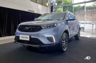 2020 Ford Territory exterior quarter front Philippines