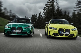 2021 BMW M3 and M4