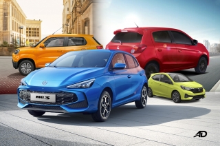 4 small hatchbacks in the Philippines