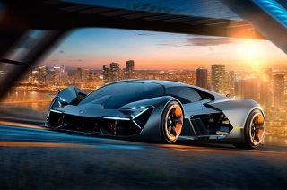 Lamborghini Terzo Millennio electric super sports car