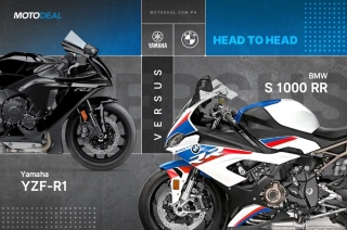 BMW S 1000 RR versus Yamaha YZF-R1