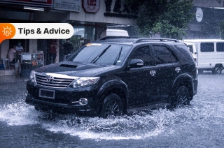 Five things to check on your car before driving during the rainy season