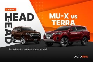 Head to Head Isuzu mu-X vs Nissan Terra