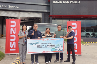 Isuzu marks the TRAVIZ’s milestone with a big prize for one customer and more giveaways nationwide.