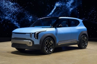 Kia confirms the EV2’s global debut on January 9 at the Brussels Motor Show.