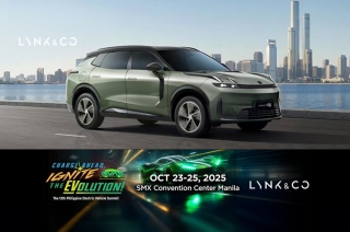 Lynk & Co Philippines is offering up to P410,000 in cash discounts on select models until December 31, 2025.