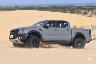 Ranger Raptor desert test mui ne