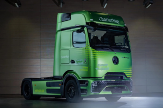 The long-range electric truck is now part of CharterWay’s growing rental fleet.