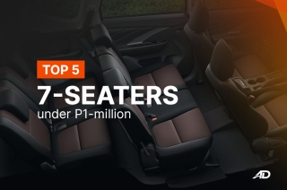Top 5 7-seaters under P1,000,000