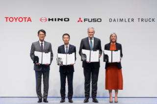 Toyota, Daimler Truck, Hino, and Fuso push through with new truck company.