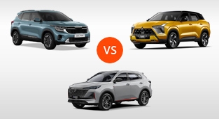 Changan CS55 Plus Luxe 1.5 DCT vs. Kia Seltos 1.4 SX AT vs. Mitsubishi XForce GT 1.5G 2WD AT