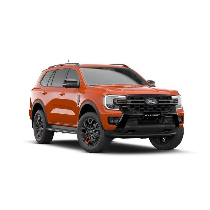 Ford Everest-Ignite Orange