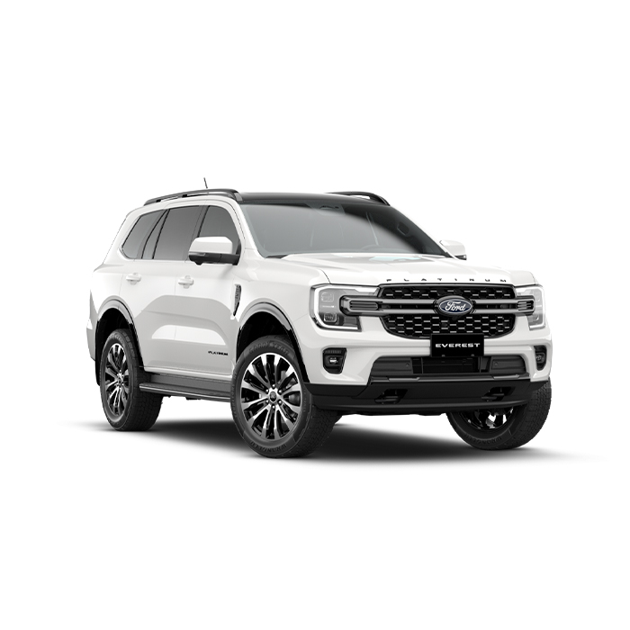 Ford Everest Snowflake White Pearl
