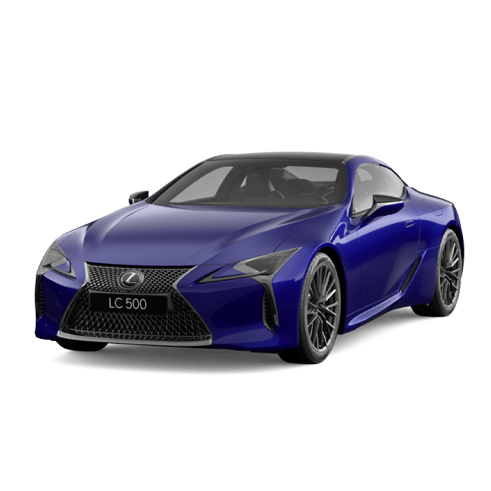 Lexus LC-Heat Blue Contrast Layering