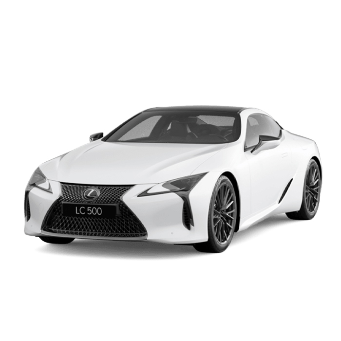 Lexus LC-White Nova Glass Flake