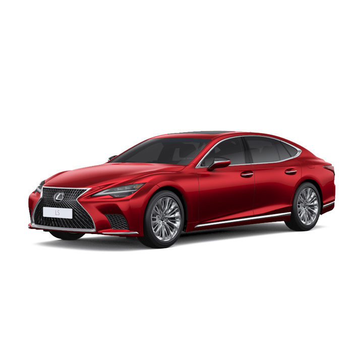 Lexus LS-Red Mica Crystal Shine