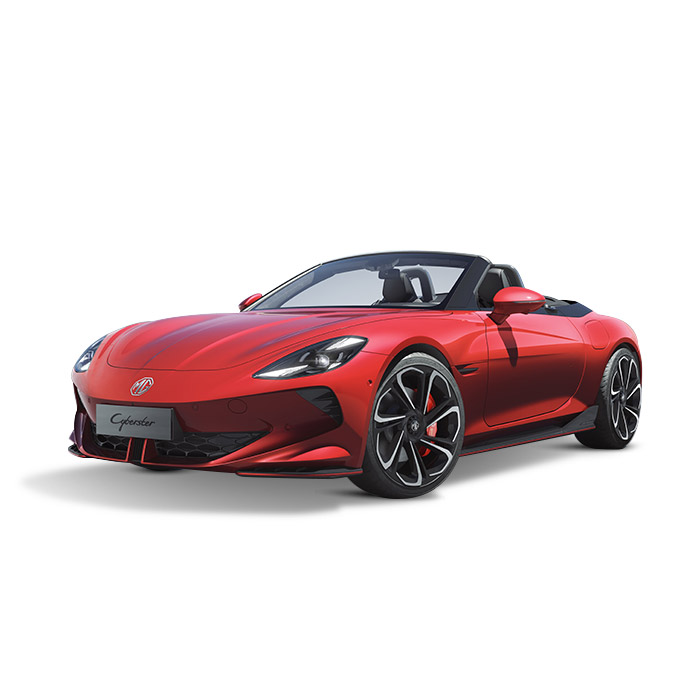 MG Cyberster - Diamond Red
