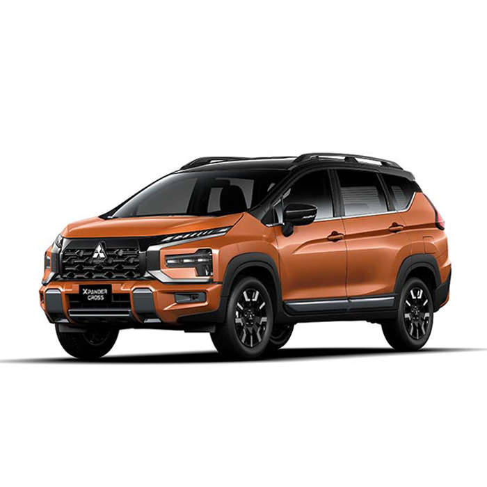 Mitsubishi Xpander Cross Sunrise Orange Metallic with Black Roof