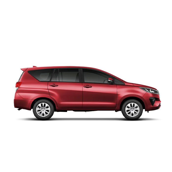Red Mica Metallic Toyota Innova
