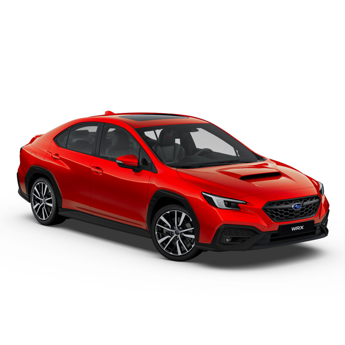 Subaru WRX- Ignition Red