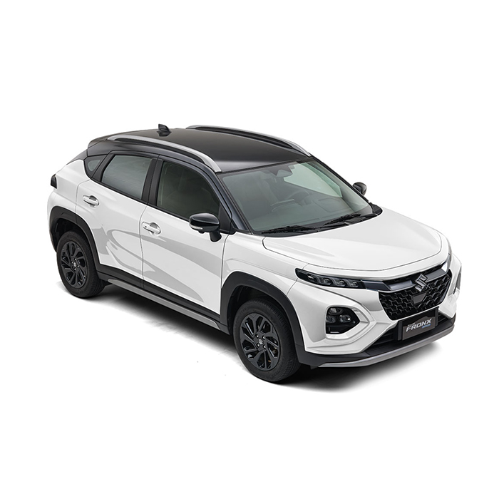 Suzuki Fronx-Snow White Pearl + Marble Black Pearl