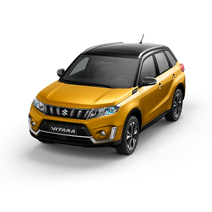 Suzuki Vitara Two-Tone Solar Yellow Pearl Metallic + Cosmic Black Pearl Metallic Philippines