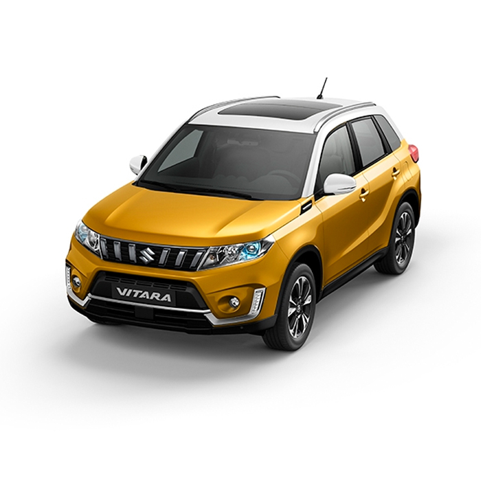 Suzuki Vitara Two-Tone Solar Yellow Pearl Metallic + White Philippines