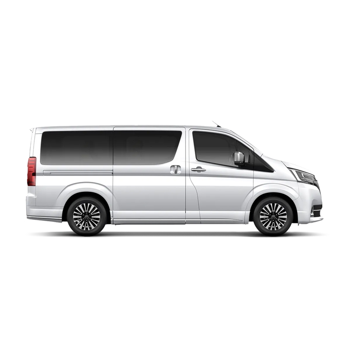 Toyota Hiace Super Grandia White Pearl Crystal Shine