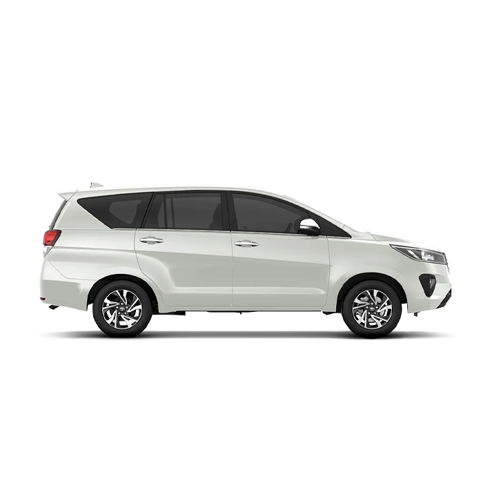 White Pearl Crystal Shine Toyota Innova
