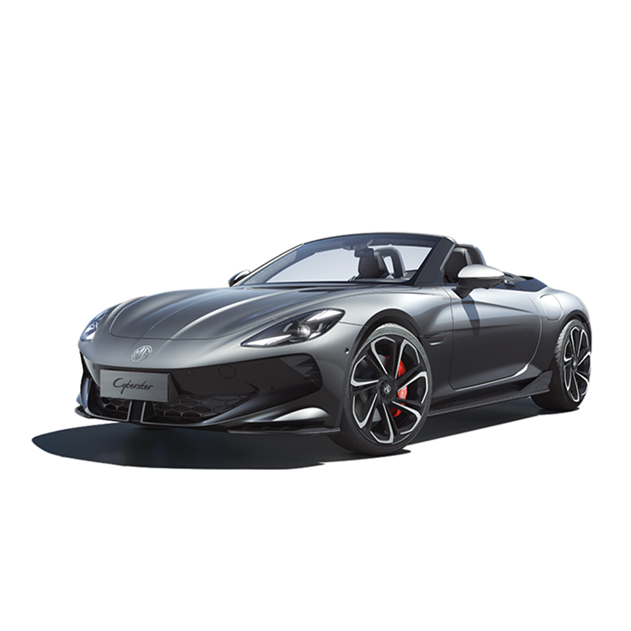 Light Speed Silver MG Cyberster