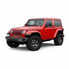 Jeep Wrangler Rubicon Firecracker Red Clear Coat