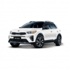 Kia Stonic Black / Clear White