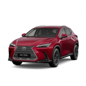 Lexus NX-Radiant Red Contrast Layering