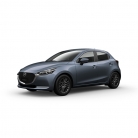 Mazda 2 hatchback premium polymetal gray