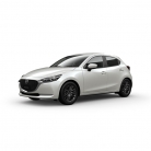 Mazda 2 hathcback premium Snowflake White Pearl