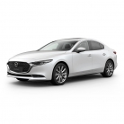 Mazda 3 Sedan Snowflake White Pearl