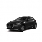 mazda2 hatchback Jet Black