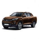 SsangYong Musso Maroon Brown