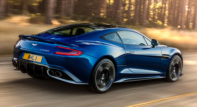 2018 Aston Martin Vanquish S rear