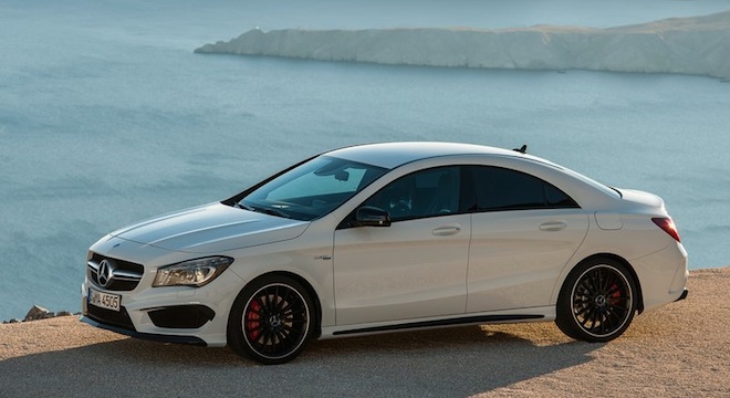 2018 Mercedes-Benz CLA-Class side