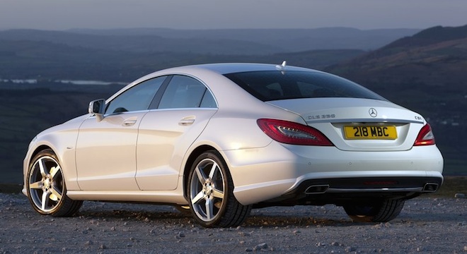 2018 Mercedes-Benz CLS-Class back