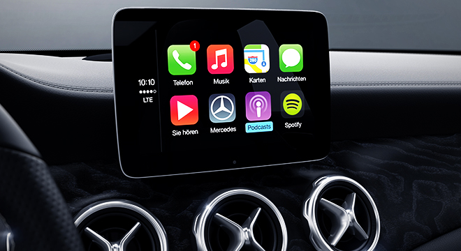 2018 Mercedes-Benz GLA infotainment