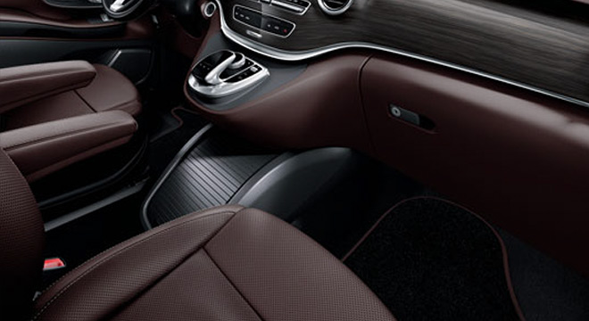 2018 mercedes-benz v-class dashboard