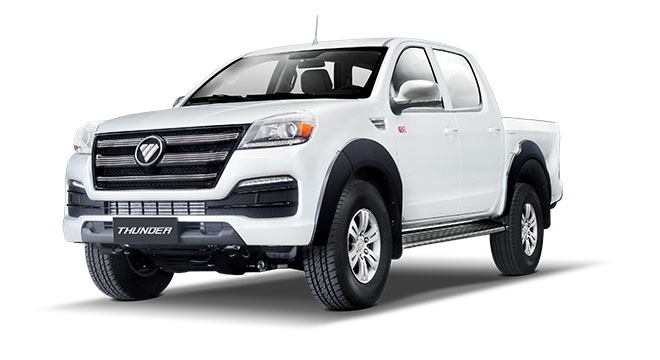 2019 Foton thunder exterior white