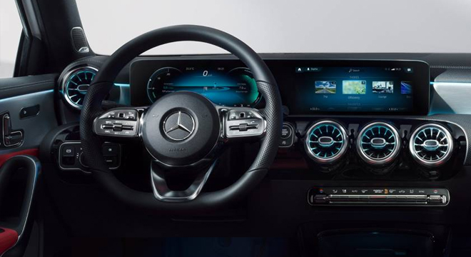 2019 Mercedes-Benz A-Class dashboard