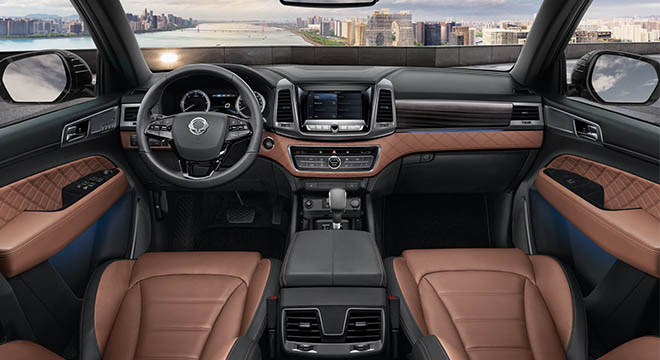 2020 SsangYong Rexton dashboard philippines