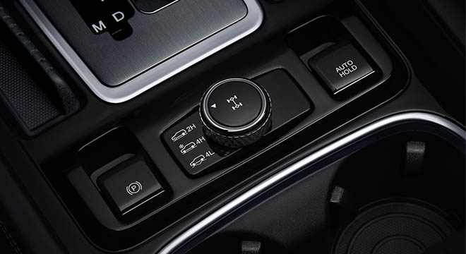 2020 SsangYong Rexton drive mode selector