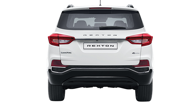 2020 SsangYong Rexton rear